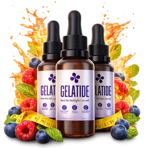 Gelatide™ drops supplement with fruit — natural plant-based ingredients